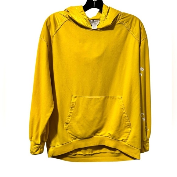 Athleta Girl x Simone Biles Yellow Pullover Hoodie Size XL 14 Sweatshirt - Picture 1 of 6